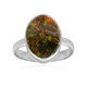 Ammolite Silver Ring