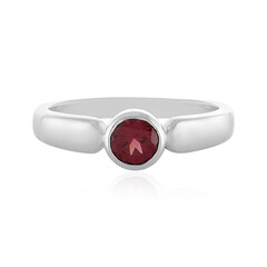 Rhodolite Silver Ring