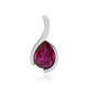 Madagascar Ruby Silver Pendant