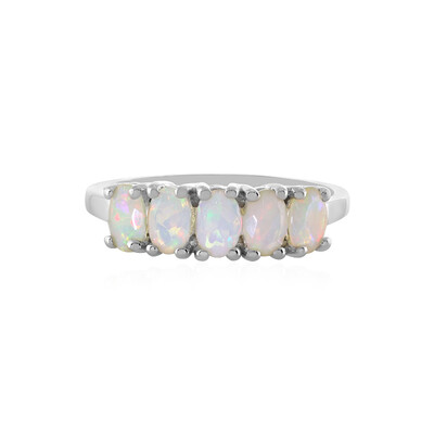 Welo Opal Silver Ring