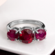 Madagascar Ruby Silver Ring