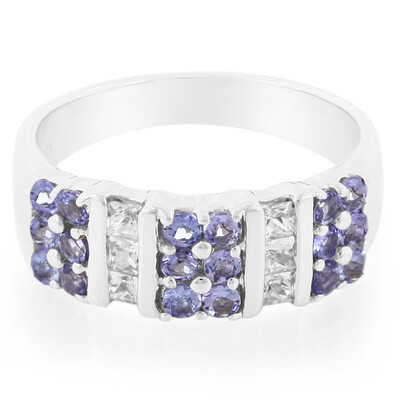 Tanzanite Silver Ring