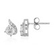 Zircon Silver Earrings