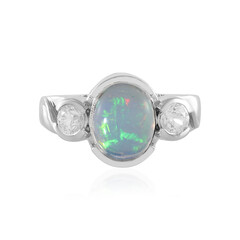 Welo Opal Silver Ring