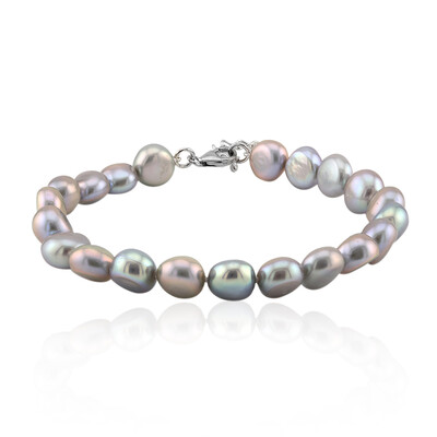 Freshwater pearl Silver Bracelet (TPC)