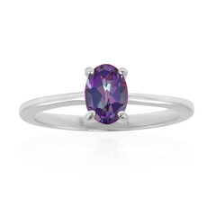 Blueberry mystic topaz Silver Ring