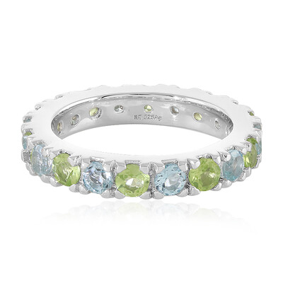 Peridot Silver Ring