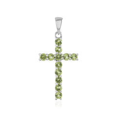 Peridot Silver Pendant