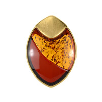 Baltic Amber Silver Pendant