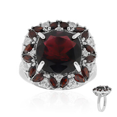 Indian Garnet Silver Ring