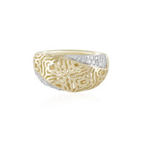 9K I1 (I) Diamond Gold Ring (Ornaments by de Melo)