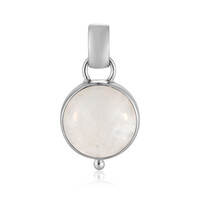 Bihar rainbow moonstone Silver Pendant