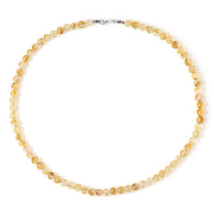 Citrine Silver Necklace