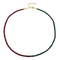 Madagascar Ruby Silver Necklace