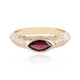 9K Nigerian Pink Tourmaline Gold Ring (Adela Gold)