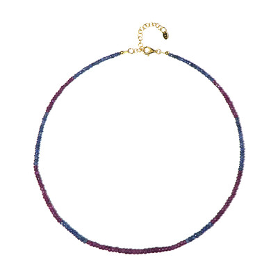 Burmese Sapphire Silver Necklace