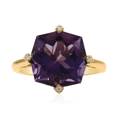 14K Amethyst Gold Ring