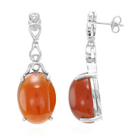 Capillitas Aragonite Silver Earrings