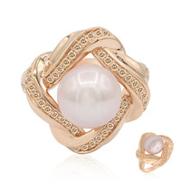 9K Pink Ming Pearl Gold Ring (TPC)