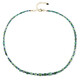 Zambian Emerald Silver Necklace