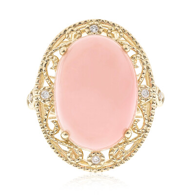 14K Pink Opal Gold Ring (CIRARI)