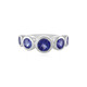 Tanzanite Silver Ring