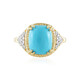 Sleeping Beauty Turquoise Silver Ring