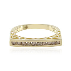 9K I2 Champagne Diamond Gold Ring (Ornaments by de Melo)