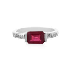 Madagascar Ruby Silver Ring