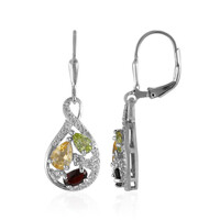 Citrine Silver Earrings