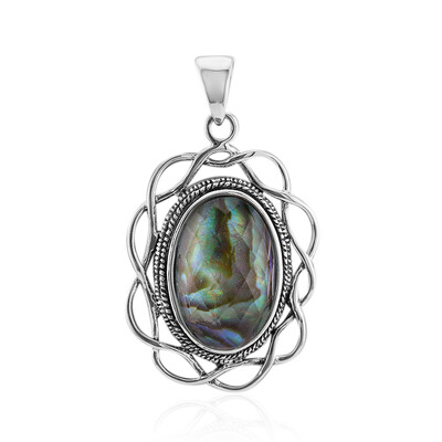 White Quartz Silver Pendant (Art of Nature)