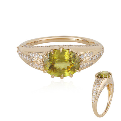 14K Sphene Gold Ring (de Melo)