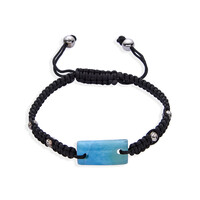 Larimar Silver Bracelet