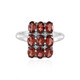 Mozambique Garnet Silver Ring