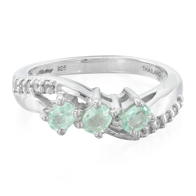 Paraiba Tourmaline Silver Ring