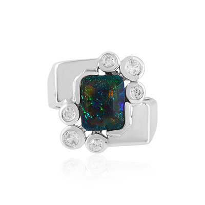 Mezezo Opal Silver Ring (de Melo)