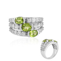 Peridot Silver Ring