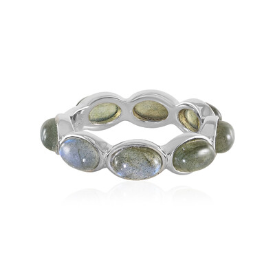 Labradorite Silver Ring