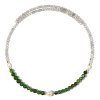 White Freshwater Pearl Steel Choker (Riya)