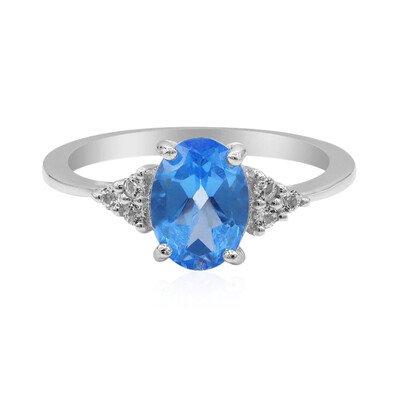 INDIGO BLUE TOPAZ Silver Ring