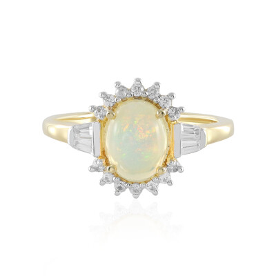 Welo Opal Silver Ring