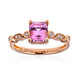 18K Pink Diaspore Gold Ring (AMAYANI)