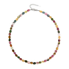 Tourmaline Silver Necklace