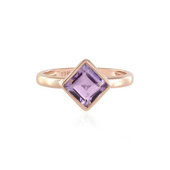 Rose de France Amethyst Silver Ring