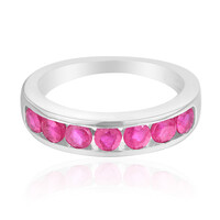 Ruby Silver Ring