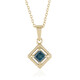 I3 Blue Diamond Silver Pendant