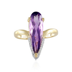 Zambian Amethyst Silver Ring