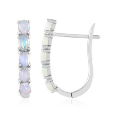 Welo Opal Silver Earrings