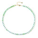 Green Ethopian Opal Silver Necklace