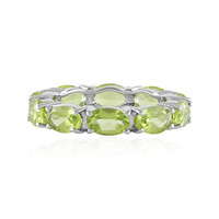 Peridot Silver Ring